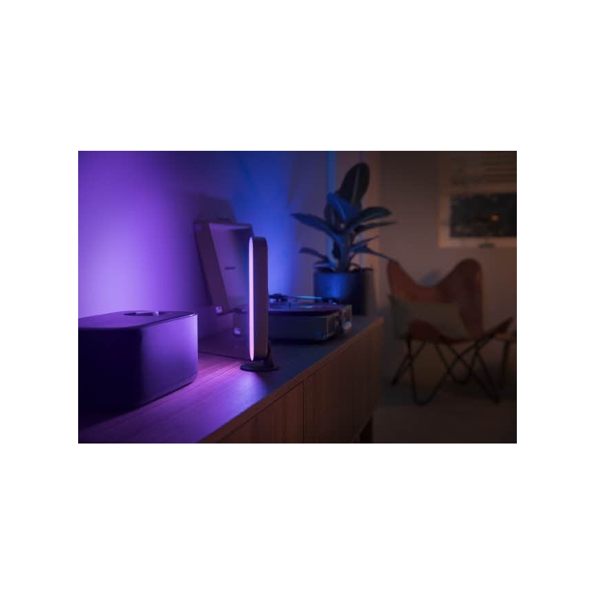Philips - Σετ προέκτασης LED RGB Eπιτραπέζια λάμπα dimming Hue PLAY LED/6W/230V μαύρο