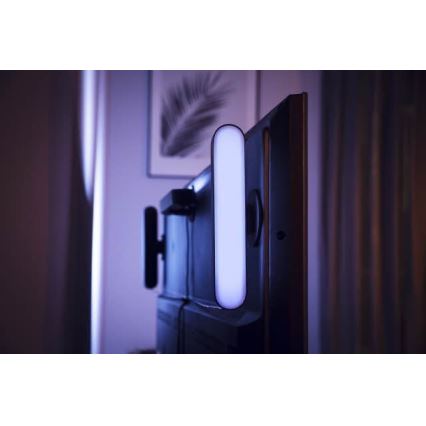Philips - Σετ προέκτασης LED RGB Eπιτραπέζια λάμπα dimming Hue PLAY LED/6W/230V μαύρο