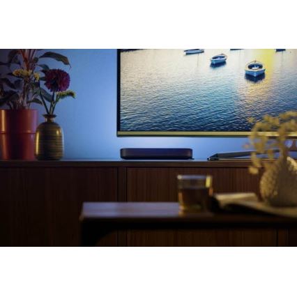 Philips - Σετ προέκτασης LED RGB Eπιτραπέζια λάμπα dimming Hue PLAY LED/6W/230V μαύρο