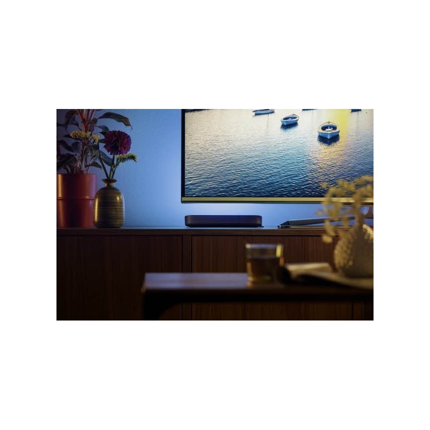 Philips - Σετ προέκτασης LED RGB Eπιτραπέζια λάμπα dimming Hue PLAY LED/6W/230V μαύρο