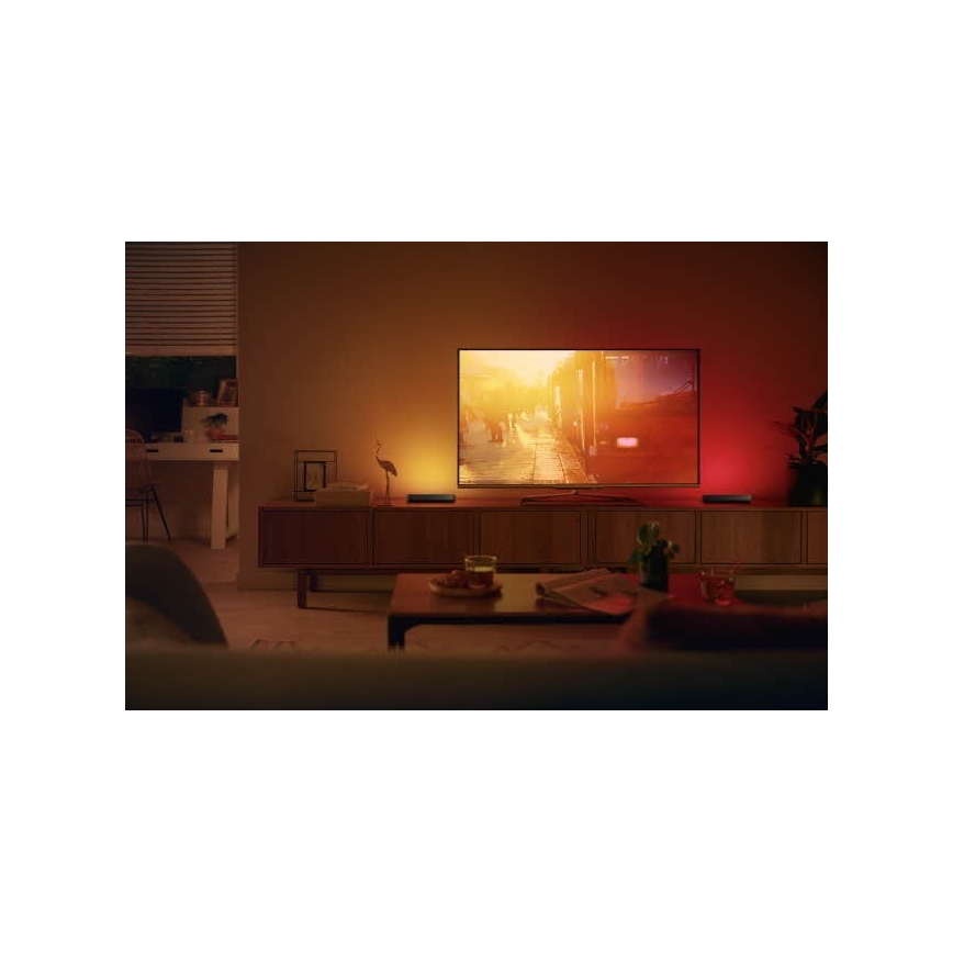 Philips - Σετ προέκτασης LED RGB Eπιτραπέζια λάμπα dimming Hue PLAY LED/6W/230V μαύρο