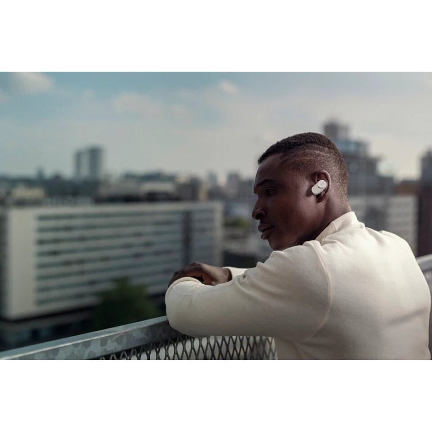 Philips Fidelio T1WT/00 - Ασύρματα ακουστικά IPX4 2x 60 mAh + 650 mAh ασημί