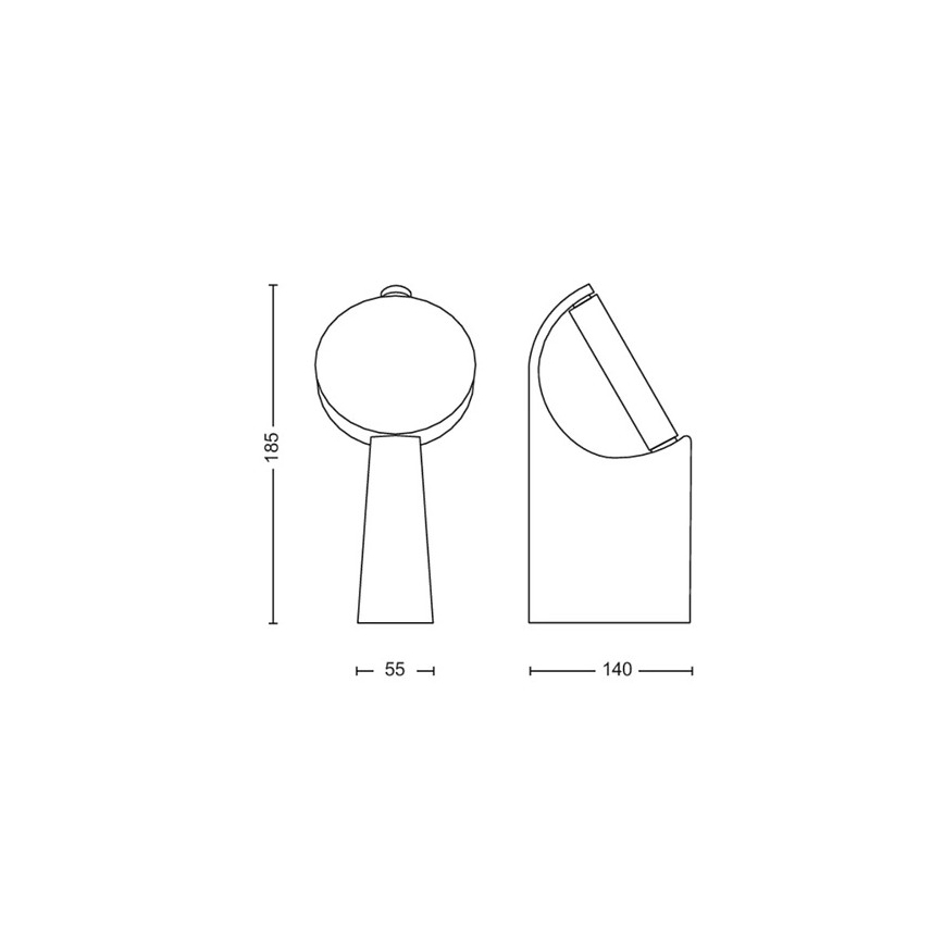 Philips - Φωτιστικό LED εξωτερικού χώρου LED/7W/230V 4000K IP44