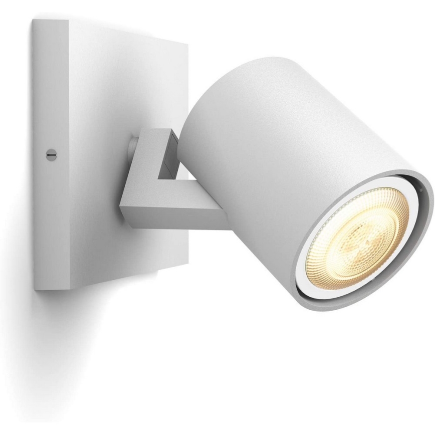 Philips - Φωτιστικό σποτ Dimming LED Hue RUNNER 1xGU10/4,2W/230V 2200-6500K + τηλεχειριστήριο λευκό