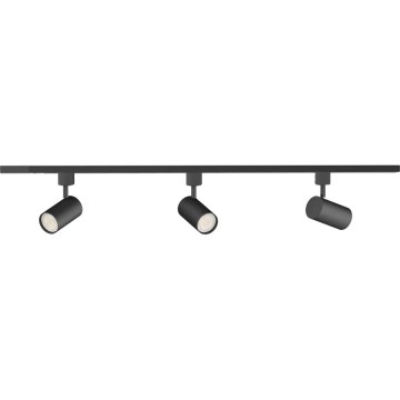 Philips - Φωτιστικό σποτ σε σύστημα ράγας EASYLINK 3xGU10/7W/230V 1m μαύρο