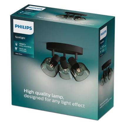 Philips - Φωτιστικό σποτ SLEET 3xE14/25W/230V