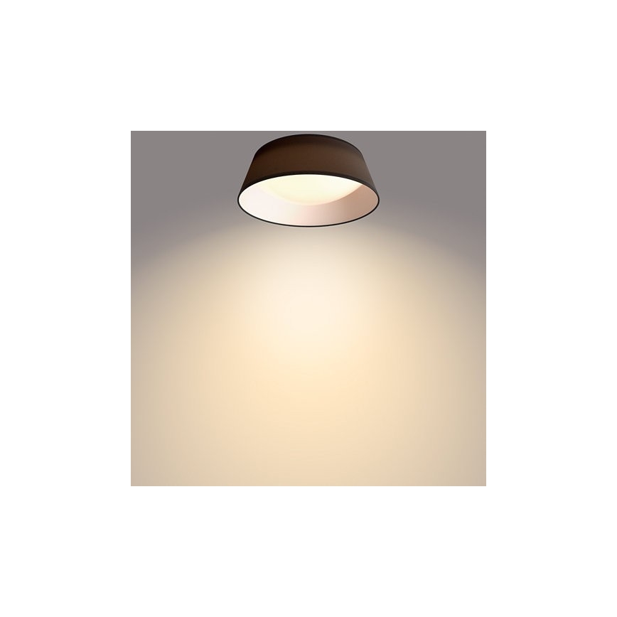 Philips - Φωτιστικό οροφής LED LED/14W/230V Μαύρο