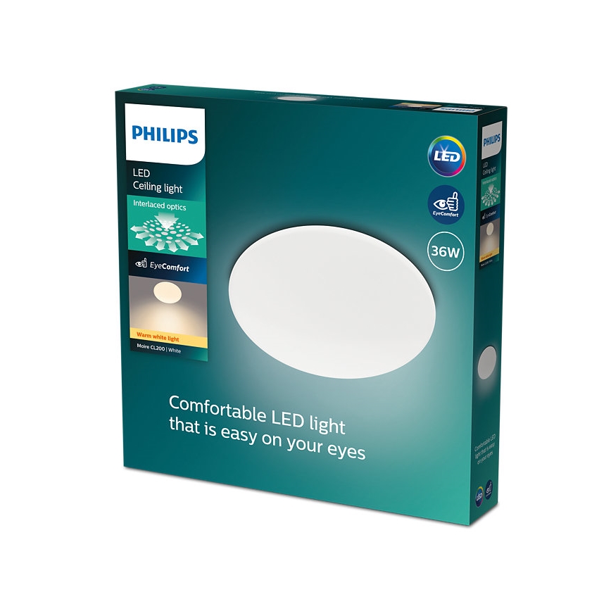 Philips - Φωτιστικό οροφής LED MOIRE LED/36W/230V 2700K
