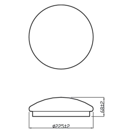 Philips - Φωτιστικό οροφής LED MOIRE  LED/6W/230V