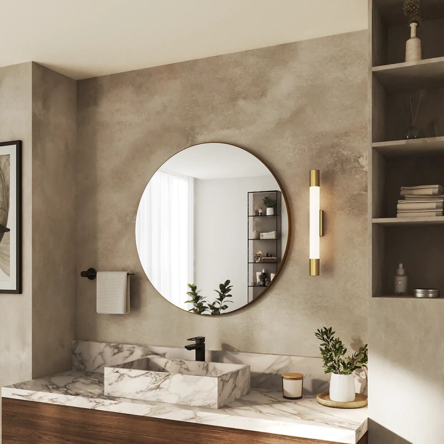 Philips - Φωτισμός μπάνιου για καθρέφτη ROVER LED/5W/230V IP44 ορείχαλκος