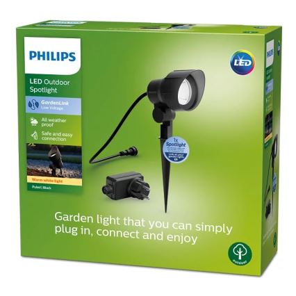Philips - LED Εξωτερικό Σποτ LED/24W/230V 2700K IP44
