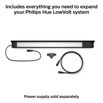 Philips - LED RGBW Ρυθμιζόμενο εξωτερικό φωτιστικό Hue White and Color Ambiance LED/20W/24V IP65