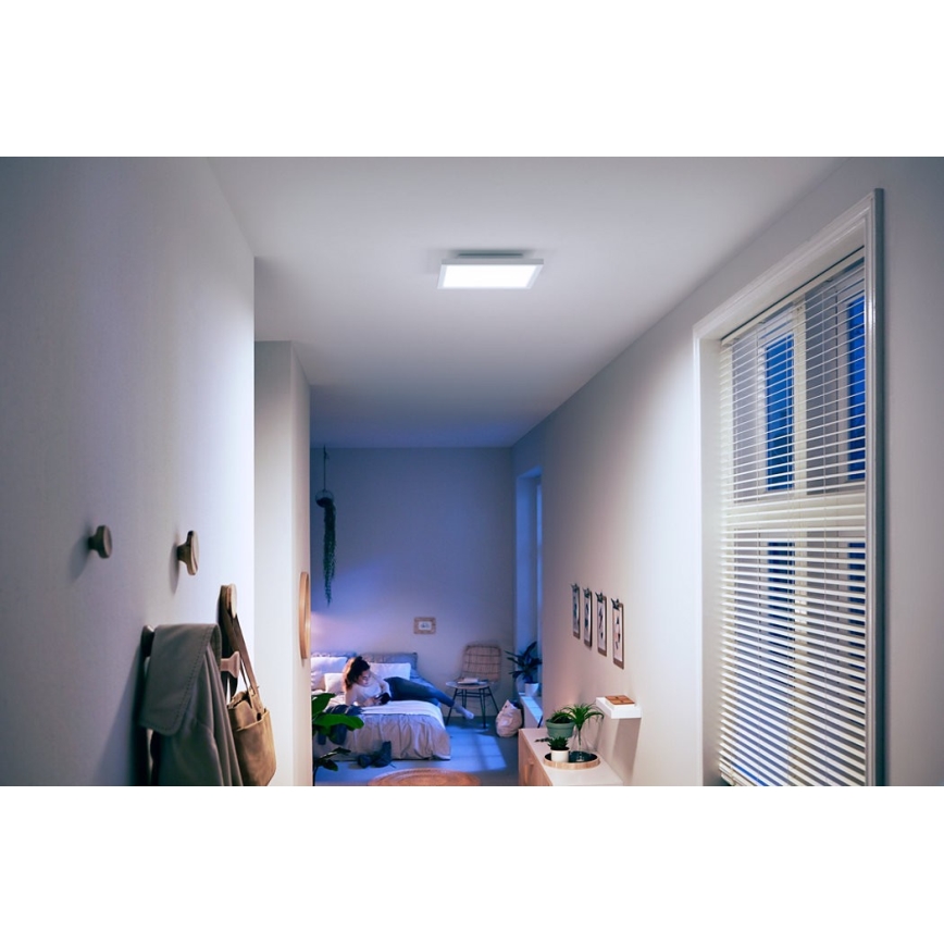 Philips - LED Dimmable φωτιστικό οροφής Hue LED/19W/230V 2200-6500K + τηλεχειριστήριο