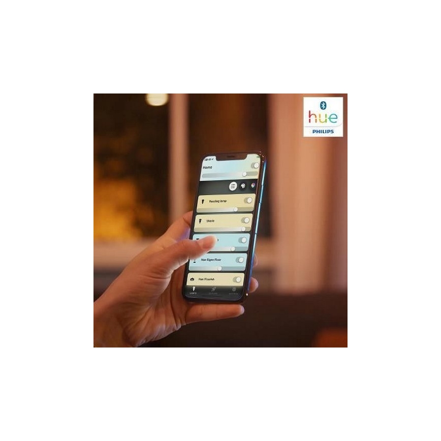 Philips - LED Dimmable φωτιστικό οροφής Hue LED/19W/230V 2200-6500K + τηλεχειριστήριο