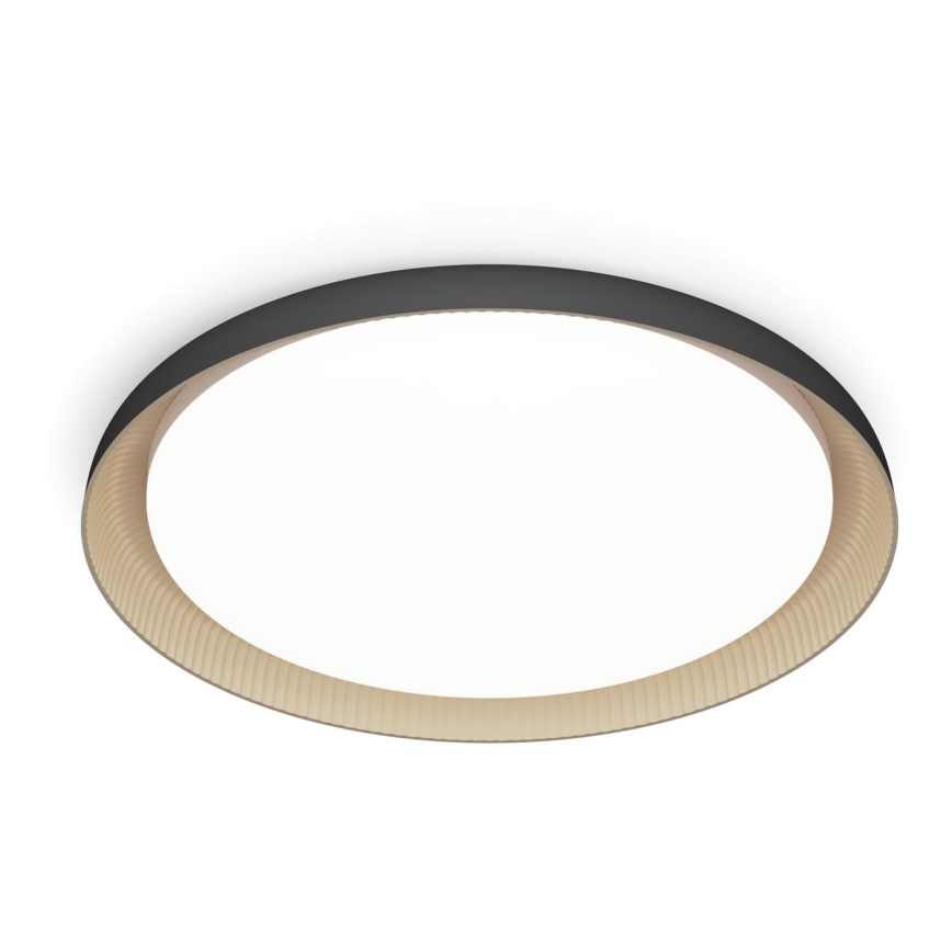 Philips - LED Dimmable φωτιστικό οροφής PEBBLO SCENE SWITCH LED/10W/230V 4000K μαύρο