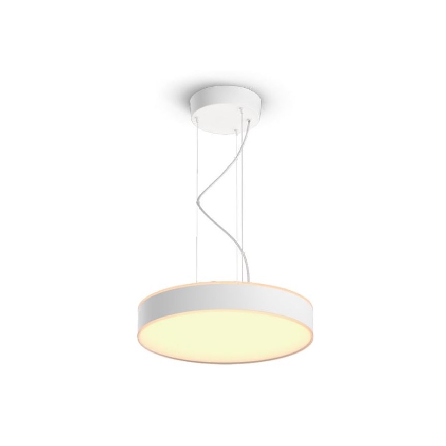 Philips - Led Dimmable κρεμαστό φωτιστικό οροφής Hue LED/33,5W/230V 2200-6500K λευκό + τηλεχειριστήριο