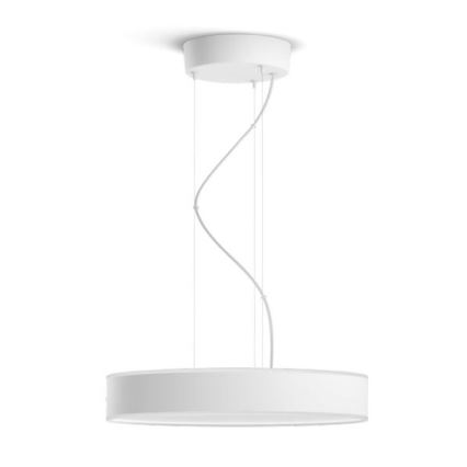 Philips - Led Dimmable κρεμαστό φωτιστικό οροφής Hue LED/33,5W/230V 2200-6500K λευκό + τηλεχειριστήριο