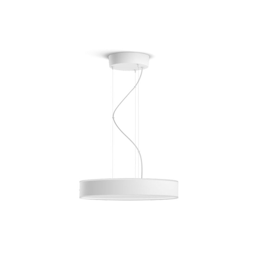 Philips - Led Dimmable κρεμαστό φωτιστικό οροφής Hue LED/33,5W/230V 2200-6500K λευκό + τηλεχειριστήριο