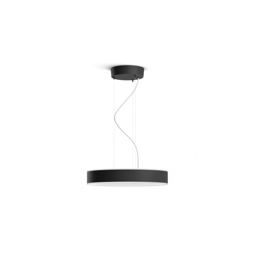 Philips - Led Dimmable κρεμαστό φωτιστικό οροφής Hue LED/33,5W/230V 2200-6500K μαύρο + τηλεχειριστήριο