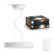 Philips - Led Dimmable κρεμαστό φωτιστικό οροφής Hue LED/33,5W/230V 2200-6500K λευκό + τηλεχειριστήριο