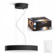 Philips - Led Dimmable κρεμαστό φωτιστικό οροφής Hue LED/33,5W/230V 2200-6500K μαύρο + τηλεχειριστήριο