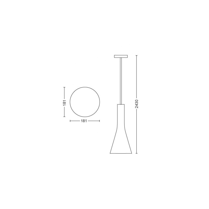Philips - LED Dimmable πολύφωτο κρεμαστό Hue EXPLORE 1xE27/6W/230V 2200-6500K