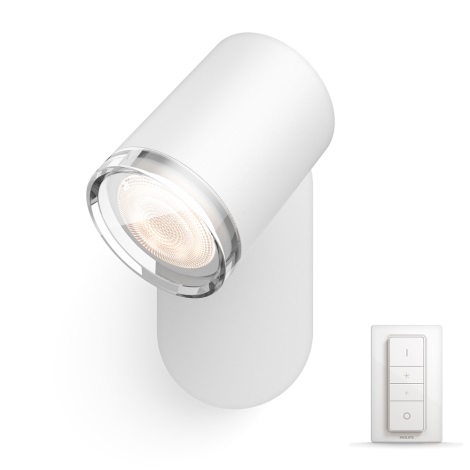 Philips - LED Dimmable φωτιστικό μπάνιου Hue ADORE 1xGU10/5,5W IP44