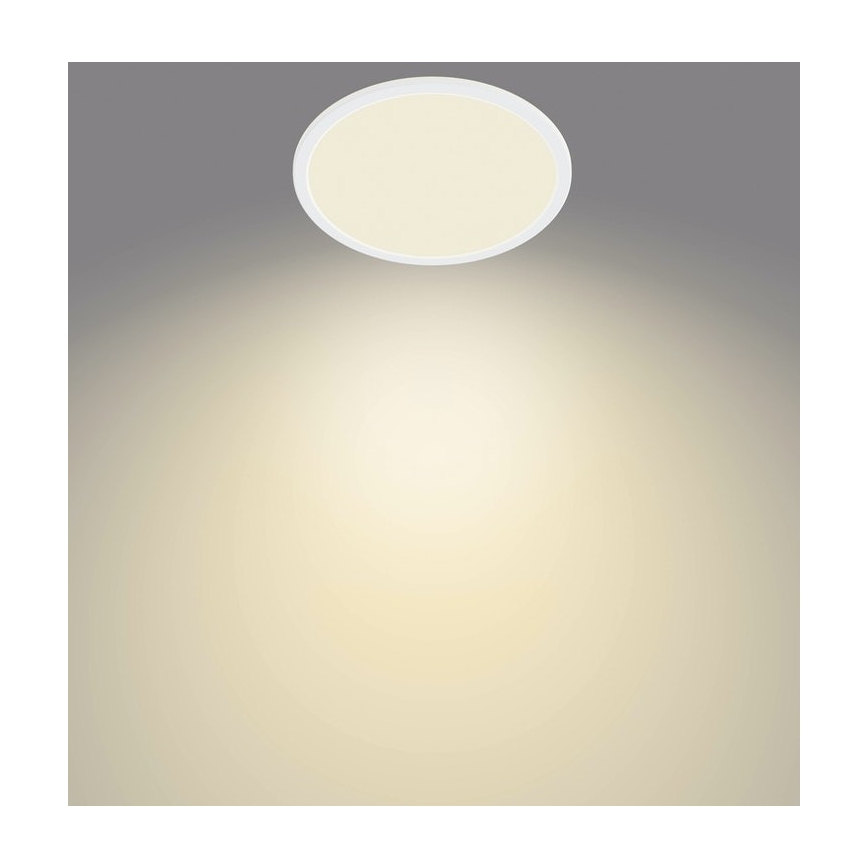 Philips - LED Dimmable φωτιστικό οροφής μπάνιου SCENE SWITCH LED/15W/230V IP44 2700K