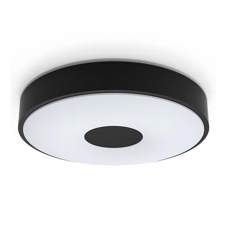 Philips - LED Dimmable φωτιστικό οροφής COINER SCENE SWITCH LED/24W/230V 2700K μαύρο