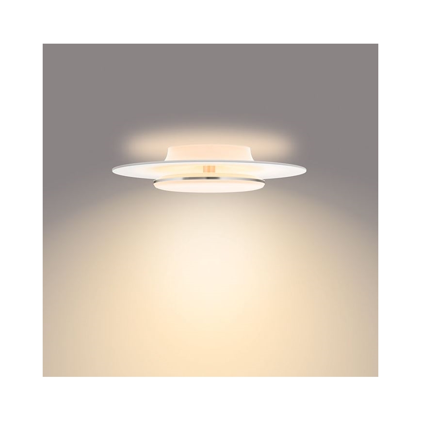 Philips- LED Dimmable φωτιστικό οροφής SCENE SWITCH LED/30W/230V 2700K ασήμι