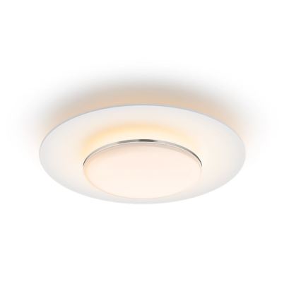 Philips- LED Dimmable φωτιστικό οροφής SCENE SWITCH LED/30W/230V 2700K ασήμι