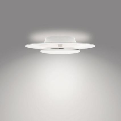 Philips- LED Dimmable φωτιστικό οροφής SCENE SWITCH LED/30W/230V 4000K ασήμι