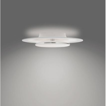 Philips- LED Dimmable φωτιστικό οροφής SCENE SWITCH LED/30W/230V 4000K ασήμι