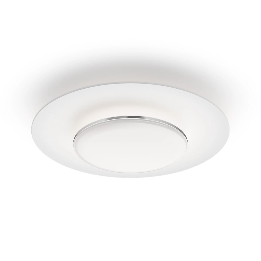 Philips- LED Dimmable φωτιστικό οροφής SCENE SWITCH LED/30W/230V 4000K ασήμι
