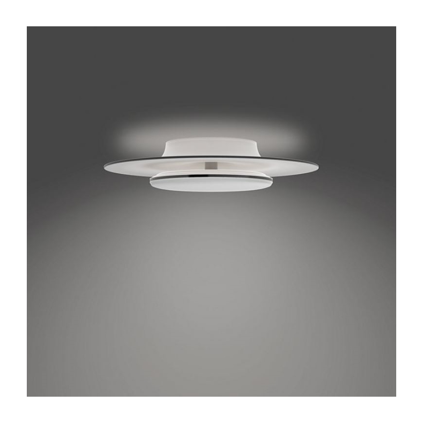 Philips- LED Dimmable φωτιστικό οροφής SCENE SWITCH LED/30W/230V 4000K μαύρο