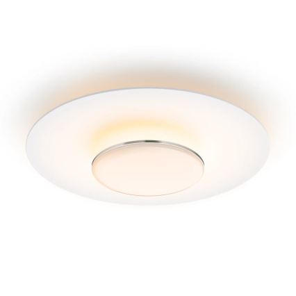 Philips- LED Dimmable φωτιστικό οροφής SCENE SWITCH LED/40W/230V 2700K ασήμι