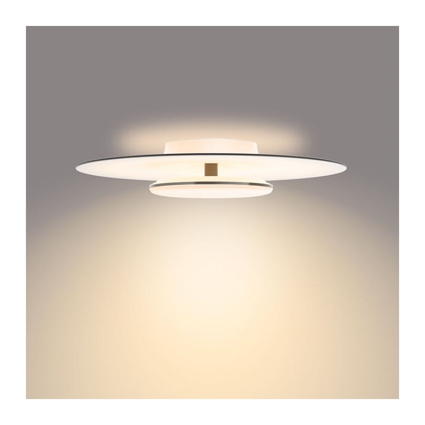 Philips- LED Dimmable φωτιστικό οροφής SCENE SWITCH LED/40W/230V 2700K μαύρο