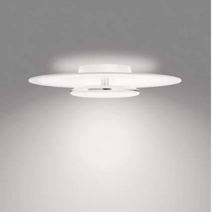 Philips- LED Dimmable φωτιστικό οροφής SCENE SWITCH LED/40W/230V 4000K ασήμι