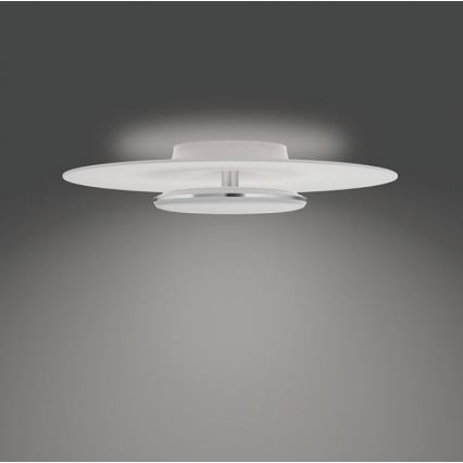 Philips- LED Dimmable φωτιστικό οροφής SCENE SWITCH LED/40W/230V 4000K ασήμι