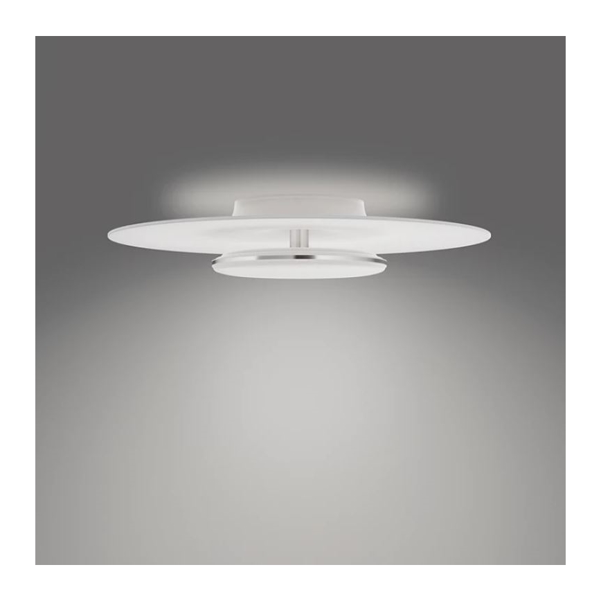 Philips- LED Dimmable φωτιστικό οροφής SCENE SWITCH LED/40W/230V 4000K ασήμι