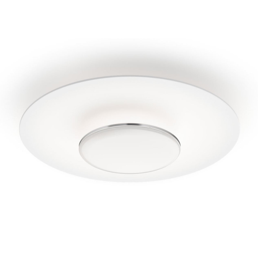 Philips- LED Dimmable φωτιστικό οροφής SCENE SWITCH LED/40W/230V 4000K ασήμι