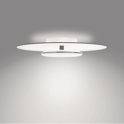 Philips- LED Dimmable φωτιστικό οροφής SCENE SWITCH LED/40W/230V 4000K μαύρο