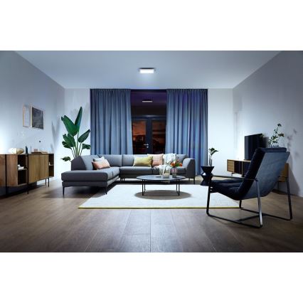 Philips - LED Dimmable φωτιστικό οροφής Hue LED/19W/230V 2200-6500K + τηλεχειριστήριο