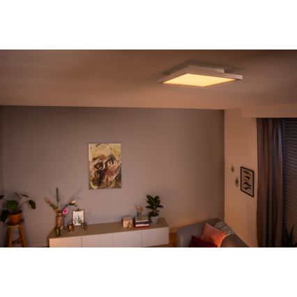 Philips - LED Dimmable φωτιστικό οροφής Hue LED/19W/230V 2200-6500K + τηλεχειριστήριο