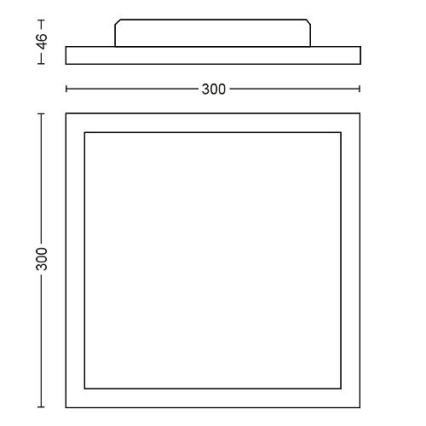 Philips - LED Dimmable φωτιστικό οροφής Hue LED/19W/230V 2200-6500K + τηλεχειριστήριο