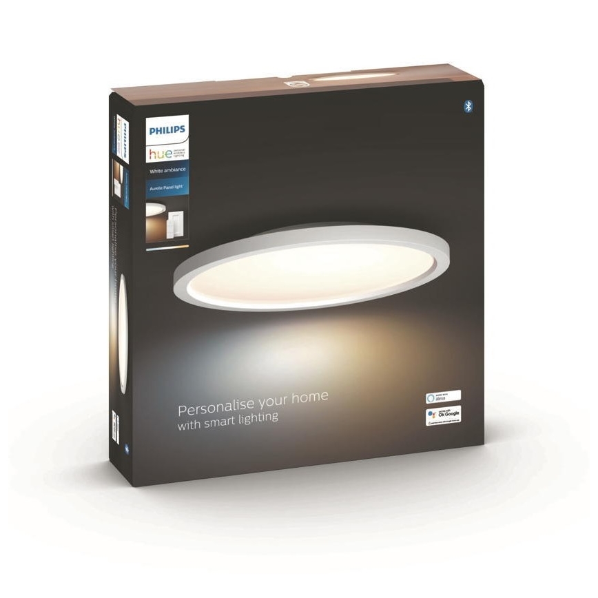 Philips - LED Dimmable φωτιστικό οροφής Hue LED/19W/230V 2200-6500K + τηλεχειριστήριο