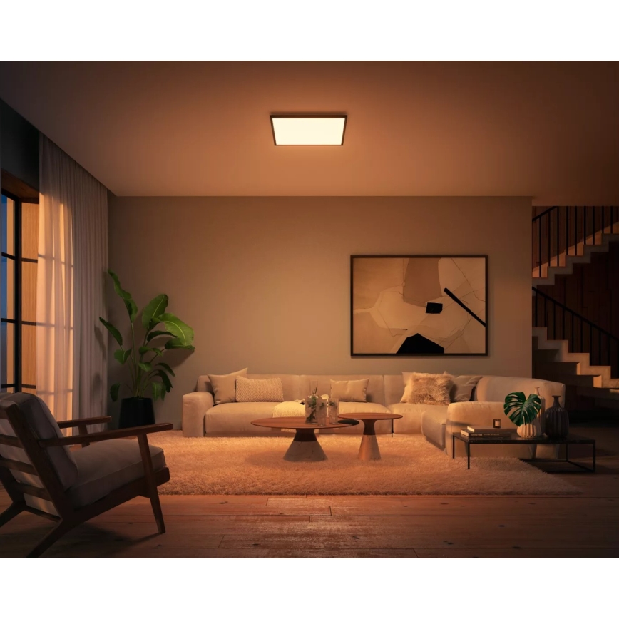 Philips - LED Dimmable φωτιστικό οροφής Hue AURELLE LED/39W/230V + τηλεχειριστήριο