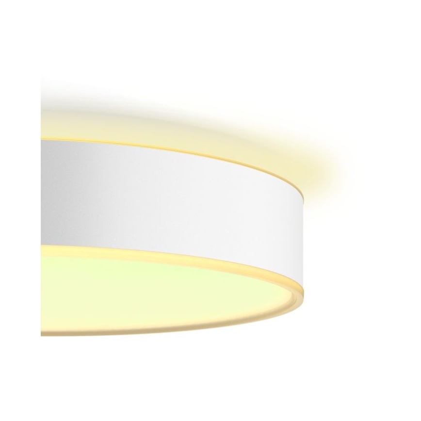 Philips - LED Dimmable φωτιστικό οροφής Hue LED/33,5W/230V 2200-6500K διάμετρος 425 mm λευκό + τηλεχειριστήριο