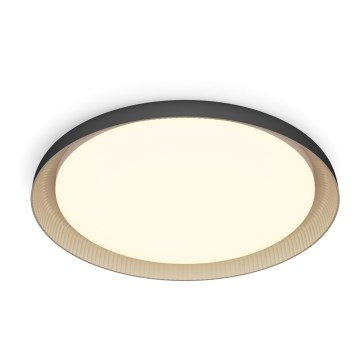 Philips - LED Dimmable φωτιστικό οροφής PEBBLO SCENE SWITCH LED/10W/230V 2700K μαύρο