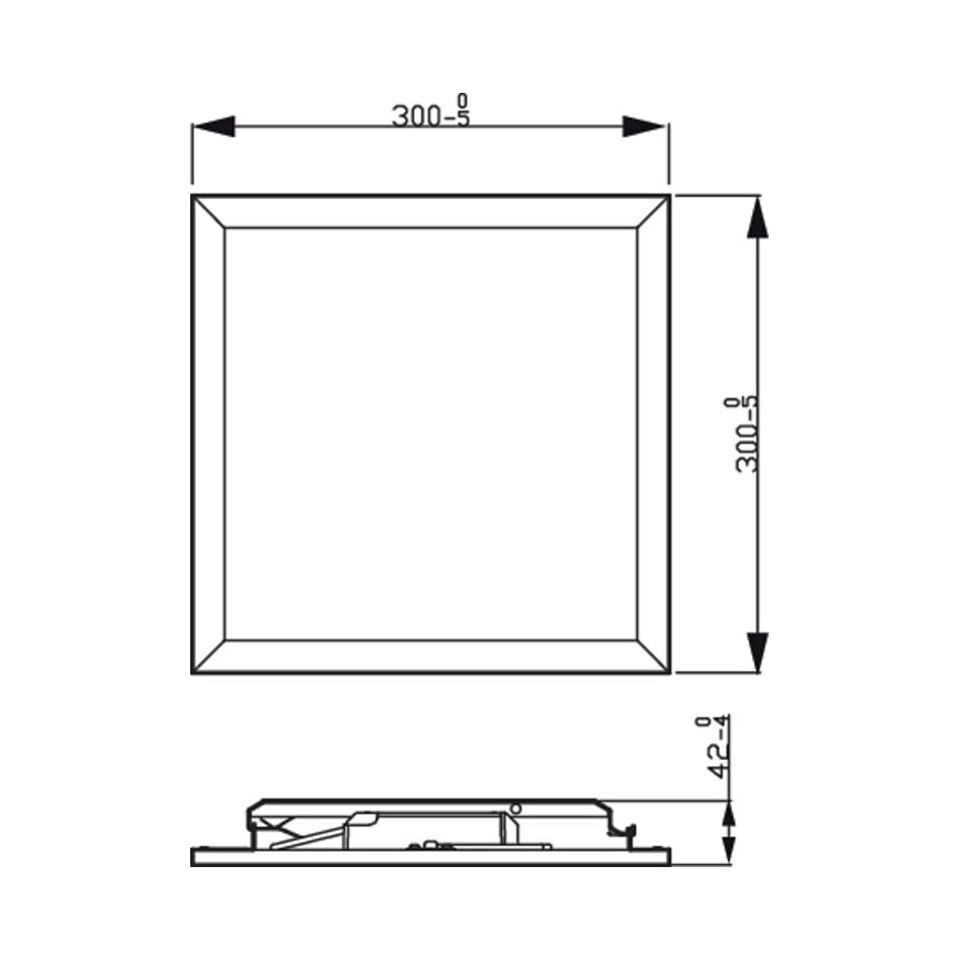 Philips - LED Dimmable φωτιστικό οροφής SCENE SWITCH LED/12W/230V 2700K